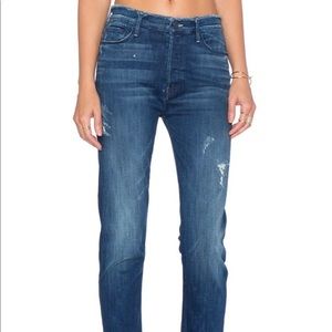 COPY - Mother Jeans- The Double Fray Vagabond